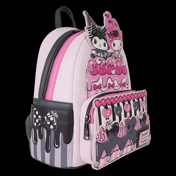 Loungefly Sanrio My Melody & Kuromi Cake Mini Backpack NWT main image 9